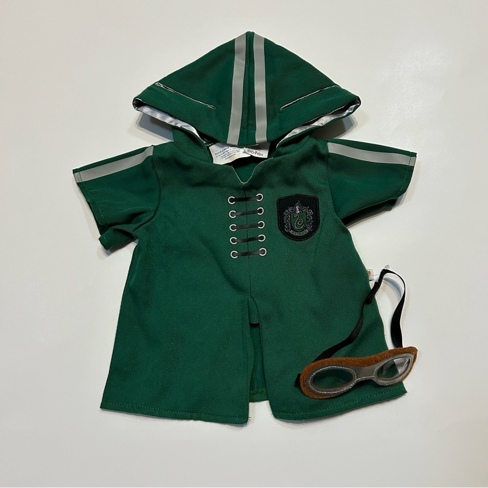 Build-A-Bear Workshop Slytherin House Quidditch Costume